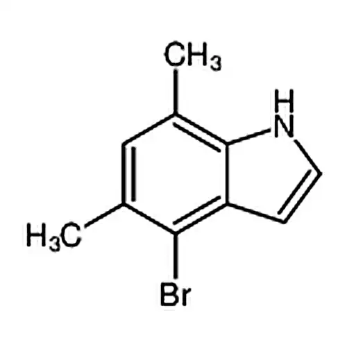4-溴-5,7-二甲基-1H-吲哚
