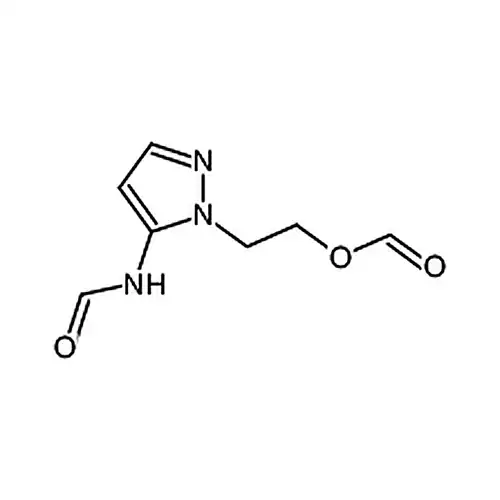 5-甲酰胺基-1-(2-甲酰氧乙基)-吡唑
