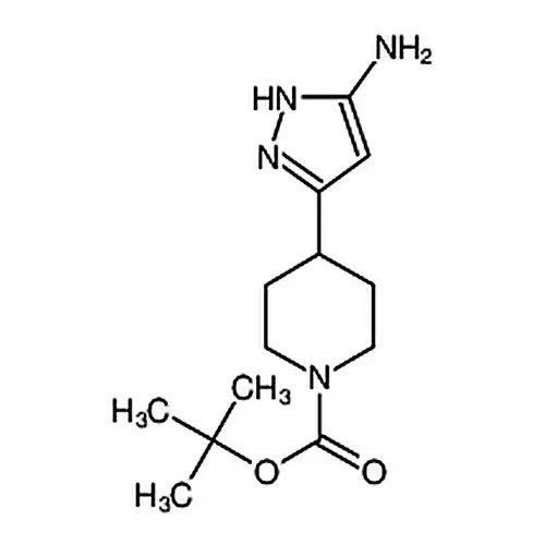 4-(5-氨基-1H-吡唑-3-基)哌啶-1-甲酸叔丁酯