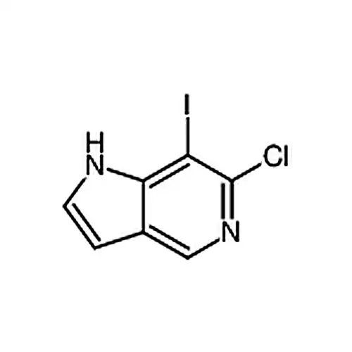 6-氯-7-碘-1H-吡咯并[3，2-c]吡啶