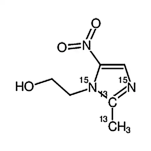 Metronidazole-13C2,15N2