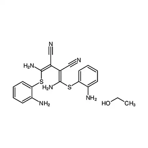 2,3-双[氨基[(2-氨基苯基)硫]亚甲基]丁二腈乙醇盐