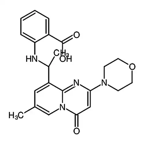 2-[[(1R)-1-[7-甲基-2-(4-吗啉基)-4-氧代-4H-吡啶并[1,2-a]嘧啶-9-基]乙基]氨基]苯甲酸