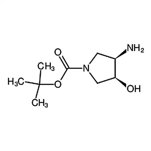 (3R，4S)-3-氨基-4-羟基吡咯烷-1-甲酸叔丁酯