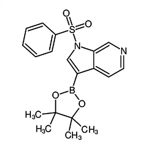 1-(苯磺酰基)-3-(4，4，5，5-四甲基-1，3，2-二氧硼杂环戊烷-2-基)-1H-吡咯并[2，3-c]吡啶