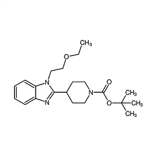 4-(1-(2-乙氧基乙基)-1H-苯并[d]咪唑-2-基)哌啶-1-甲酸叔丁酯