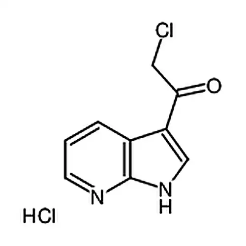2-氯-1-(1H-吡咯并[2，3-b]吡啶-3-基)乙-1-酮盐酸盐