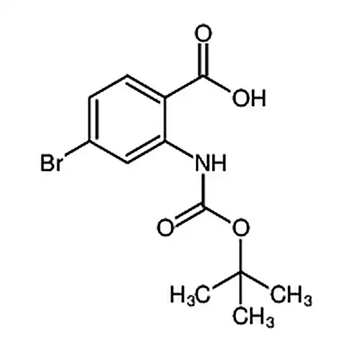 4-溴-2-((叔丁氧基羰基)氨基)苯甲酸