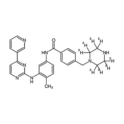 N-Desmethyl imatinib-d8