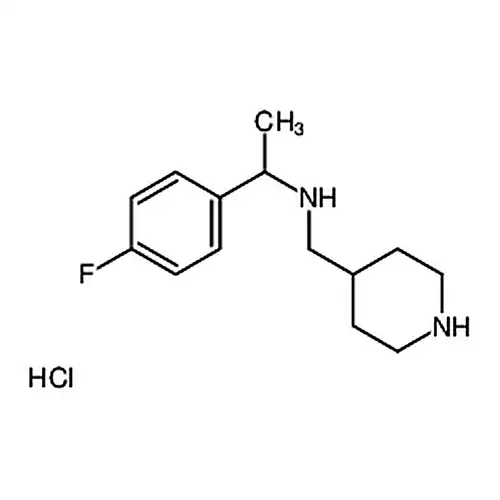 N-[1-(4-氟苯基)乙基]-4-哌啶甲胺盐酸盐