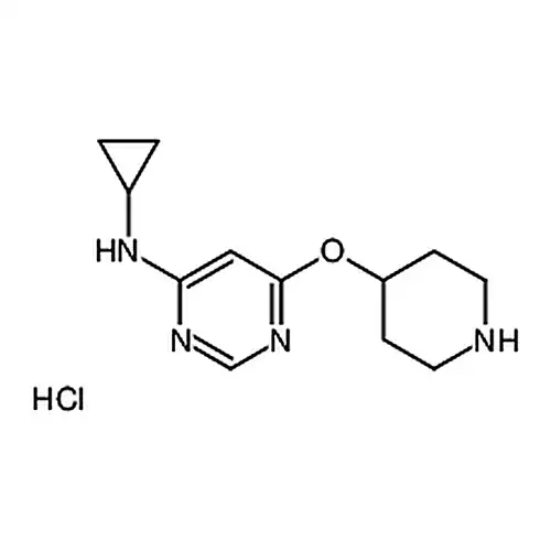N-环丙基-6-(4-哌啶基氧基)-4-嘧啶胺盐酸盐