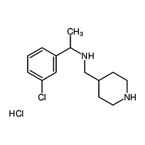 N-[1-(3-氯苯基)乙基]-4-哌啶甲胺盐酸盐