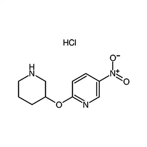 5-硝基-2-(3-哌啶基氧基)吡啶盐酸盐