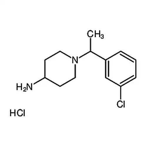 1-[1-(3-氯苯基)乙基]-4-哌啶胺盐酸盐