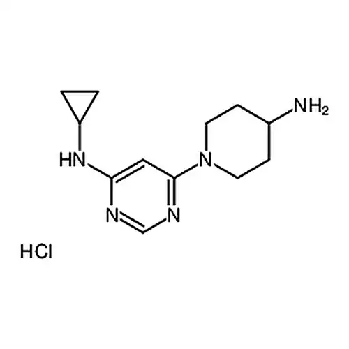 6-(4-氨基-1-哌啶基)-N-环丙基-4-嘧啶胺盐酸盐