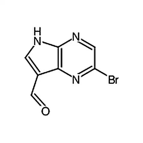 2-溴-5H-吡咯并[2，3-B]吡嗪-7-甲醛