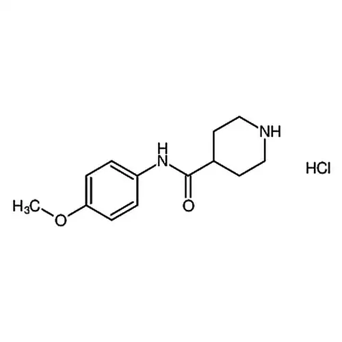 N-(4-甲氧基苯基)哌啶-4-甲酰胺盐酸盐