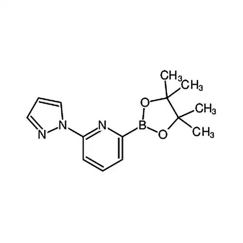 2-(1H-吡唑-1-基)-6-(4，4，5，5-四甲基-1，3，2-二恶硼烷-2-基)吡啶