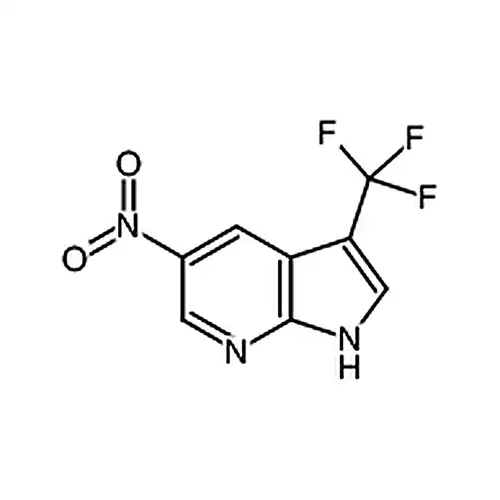 5-硝基-3-(三氟甲基)-1H-吡咯并[2，3-b]吡啶