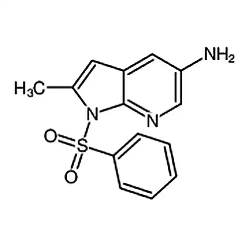 1-(苯磺酰基)-2-甲基-1H-吡咯并[2，3-b]吡啶-5-胺