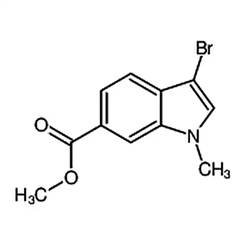 1-甲基-3-溴吲哚-6-甲酸甲酯