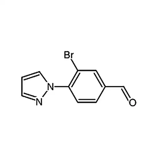 3-溴-4-(1-吡唑基)苯甲醛