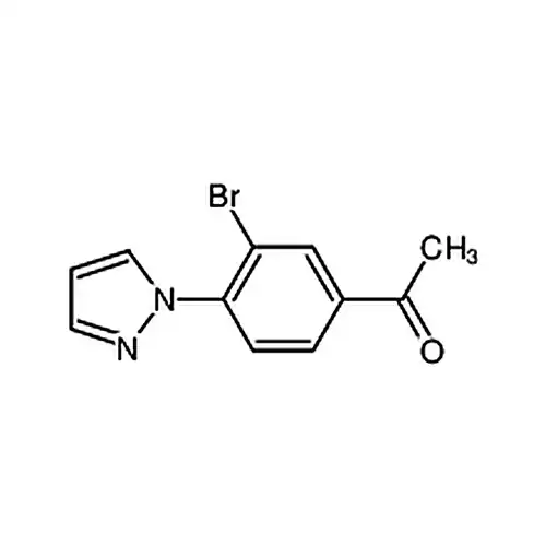 3-溴-4-(1-吡唑基)苯乙酮