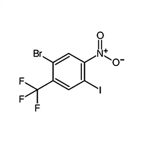 1-溴-4-碘-5-硝基-2-（三氟甲基）苯