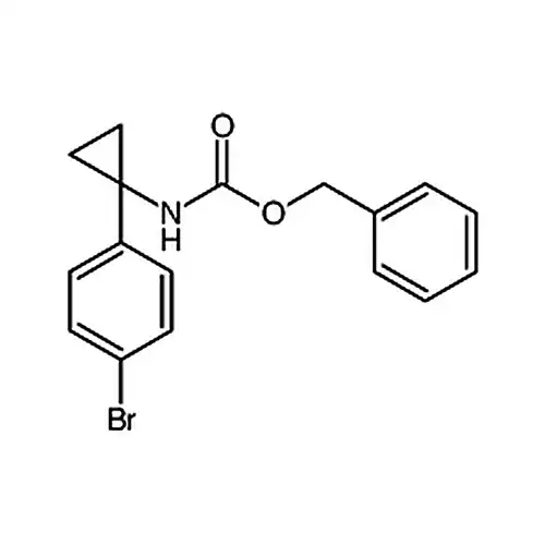 1-(4-溴苯基)环丙基氨基甲酸苄酯