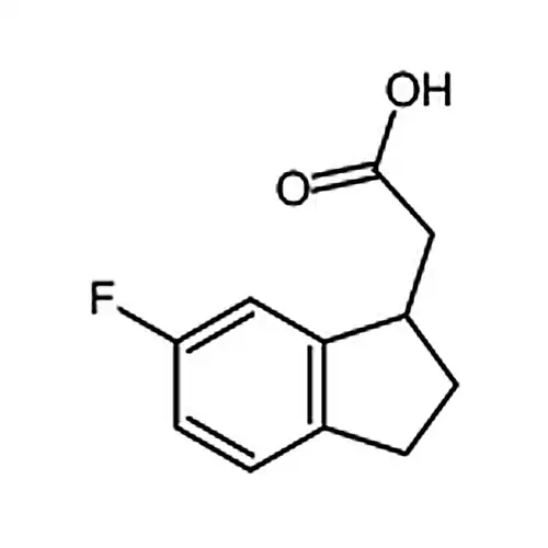 2-(6-氟-1-茚满基)乙酸