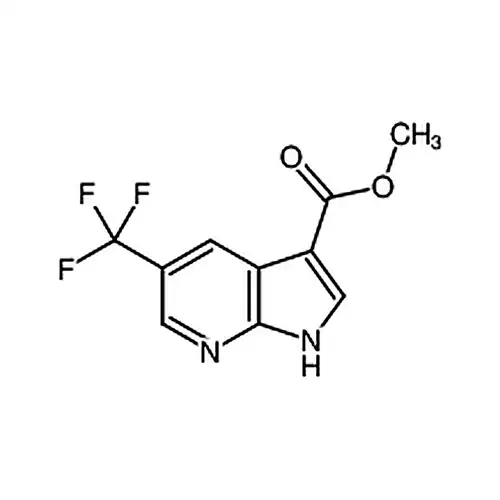 5-(三氟甲基)-1H-吡咯并[2，3-b]吡啶-3-羧酸甲酯