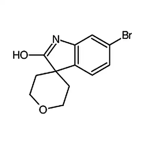 6-Bromo-2'，3'，5'，6'-tetrahydrospiro[indoline-3，4'-pyran]-2-one