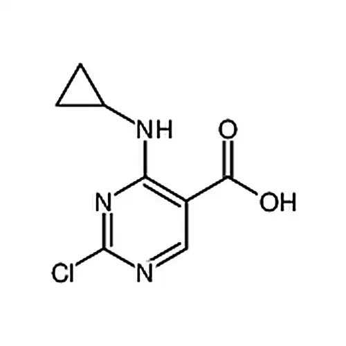 2-氯-4-(环丙基氨基)嘧啶-5-甲酸