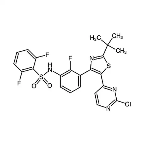 N-(3-(2-(叔丁基)-5-(2-氯嘧啶-4-基)噻唑-4-基)-2-氟苯基)-2,6-二氟苯磺酰胺