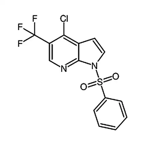4-氯-1-(苯基磺酰基)-5-(三氟甲基)-1H-吡咯并[2，3-b]吡啶