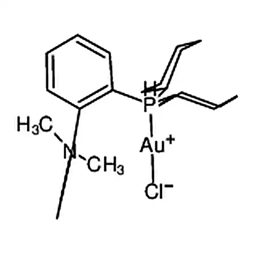 氯[2-(二环己基膦基)-2'-(N，N-二甲基氨基))-1，1'-联苯]金(I)