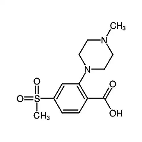 2-(4-甲基-1-哌嗪基)-4-甲砜基苯甲酸