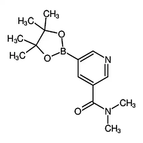 N,N-二甲基-5-(四甲基-1,3,2-二氧硼杂环戊烷-2-基)吡啶-3-甲酰胺