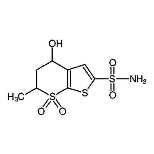 5，6-二氢-4-羟基-6-甲基-4H-噻吩并[2，3-b]噻喃-2-磺酰胺 7，7-二氧化物