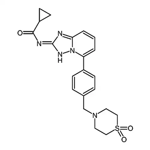 N-(5-(4-((1,1-二氧基硫代吗啉)甲基)苯基)-[1,2,4]三唑并[1,5-a]吡啶-2-基)环丙烷甲酰胺