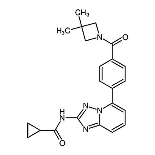 N-(5-(4-(3,3-二甲基氮杂环丁烷-1-羰基)苯基)-[1,2,4]三唑[1,5-a]吡啶-2-基)环丙烷甲酰胺