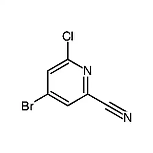 4-溴-6-氯-2-氰基吡啶