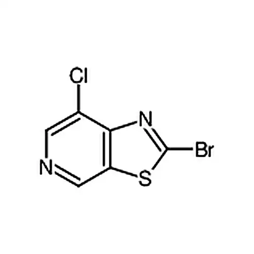 2-溴-7-氯噻唑并[5，4-c]吡啶