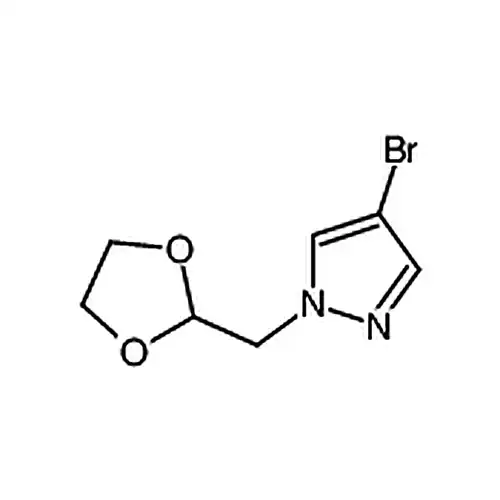 1-((1,3-二氧戊环-2-基)甲基)-4-溴-1H-吡唑