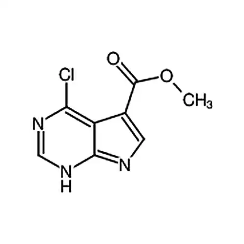 4-氯-7H-吡咯并[2，3-D]嘧啶-5-羧酸甲酯