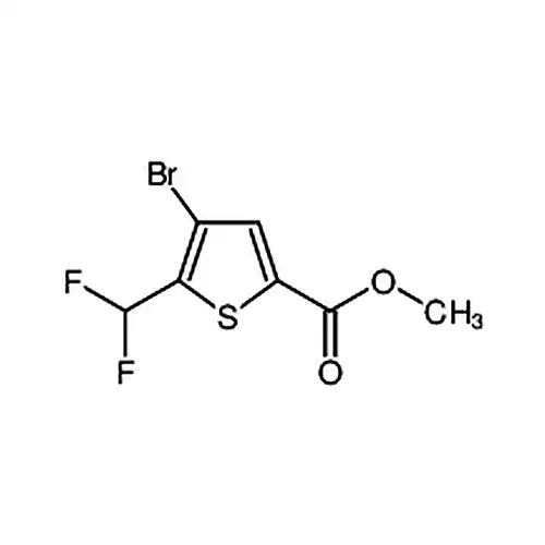 4-溴-5-(二氟甲基)噻吩-2-羧酸甲酯