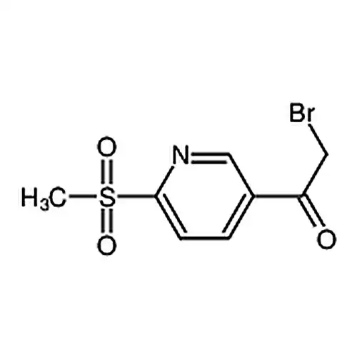 2-溴-1-(6-(甲基磺酰基)吡啶-3-基)乙酮