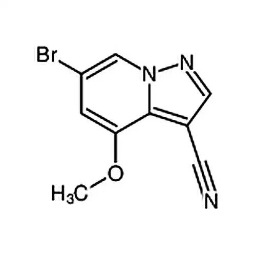 6-溴-4-甲氧基吡唑并[1,5-a]吡啶-3-甲腈