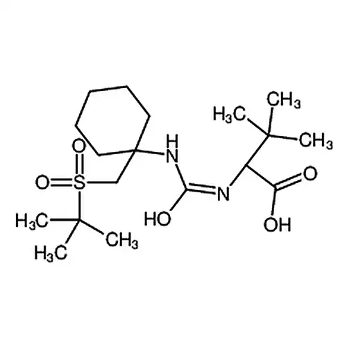 (S)-2-(3-(1-((叔丁基磺酰基)甲基)环己基)脲基)-3，3-二甲基丁酸