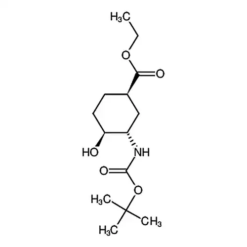 (1R，3S，4S)-3-((叔丁氧基羰基)氨基)-4-羟基环己烷甲酸乙酯
